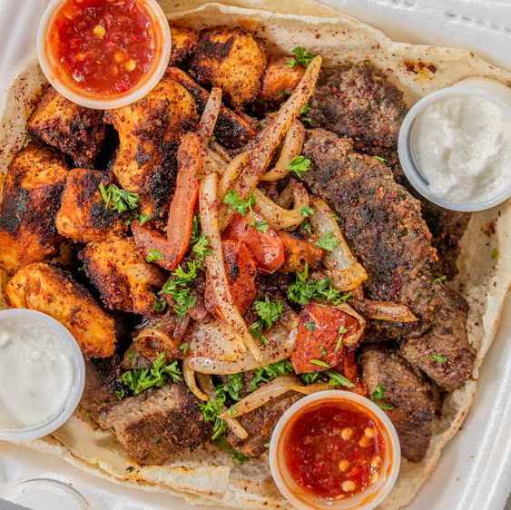 Lebanese Mixed Grill Plate