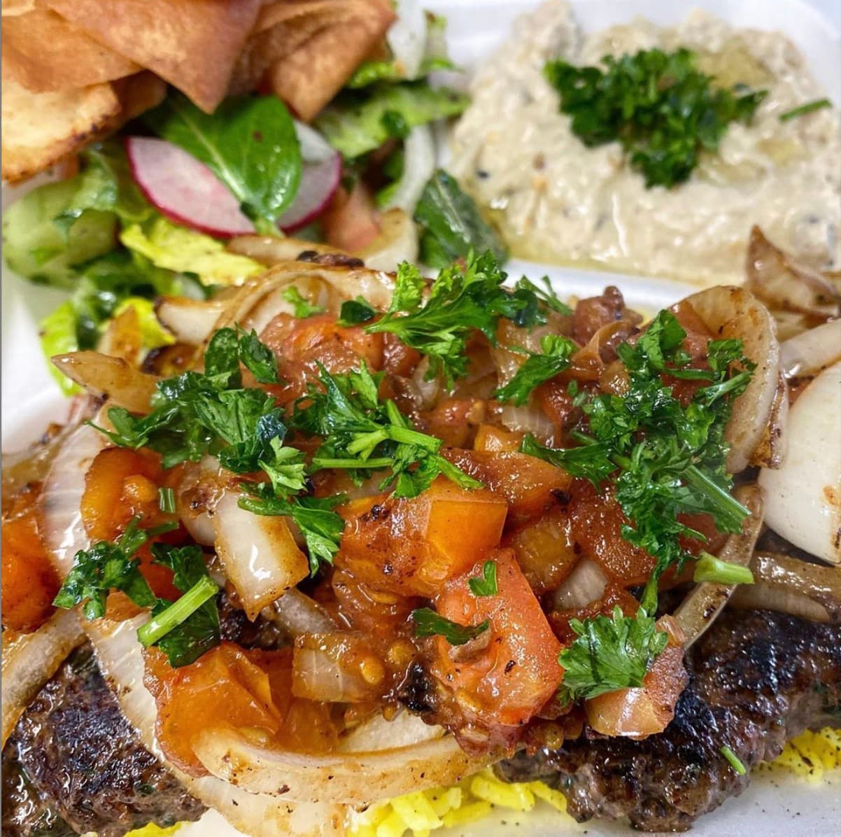 Beef Pita Wrap